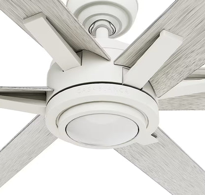 Hunter Casablanca Melia Outdoor ENERGY STAR DC with LED Light 65"