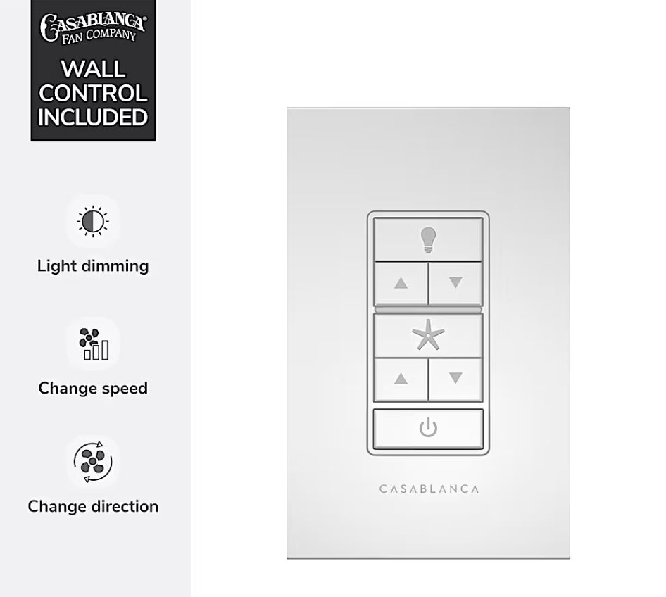 Hunter Casablanca Melia Outdoor ENERGY STAR DC with LED Light 65"