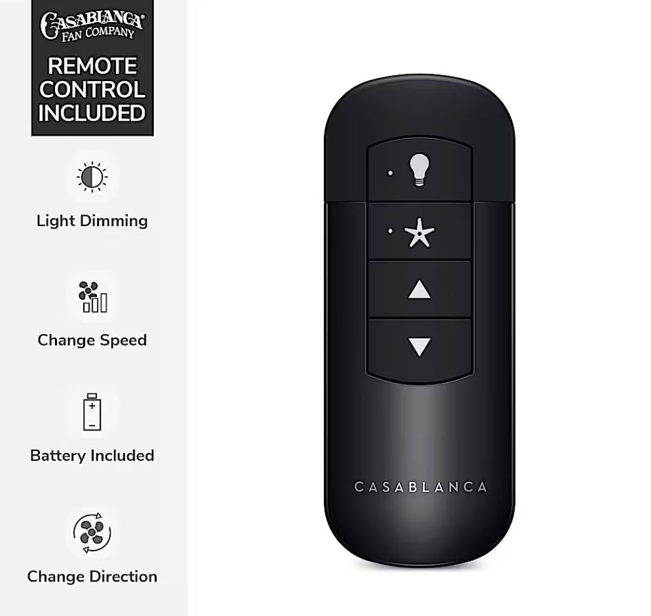 Hunter Casablanca Melia Outdoor ENERGY STAR DC with LED Light 65"