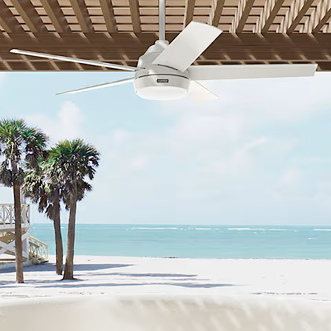 Hunter Casablanca - Skyflow Outdoor with LED Light 52"