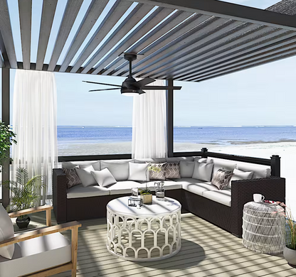 Hunter Casablanca - Skyflow Outdoor with LED Light 52"