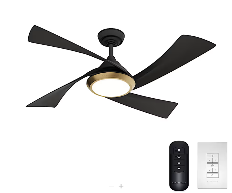 Hunter Casablanca Vespucci Outdoor with LED Light 52"