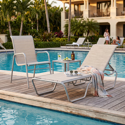 12" Chaise Lounge - Stackable