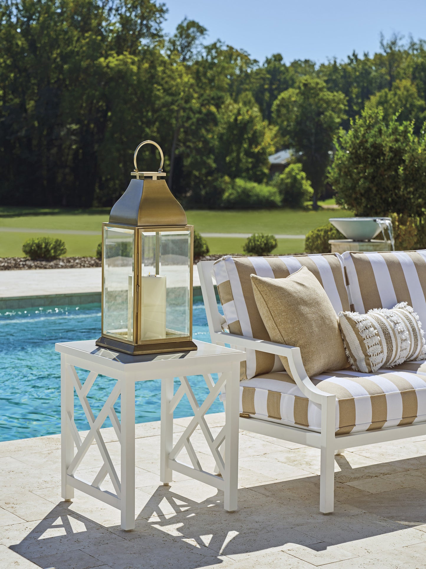 Tommy Bahama Island Classics Square End Table
