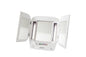 Jerdon Style 5x Trifold Mirror Euro Design