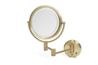 Jerdon Style 8.5" 8X-1X Wall Mounted LED Lighted Mirror