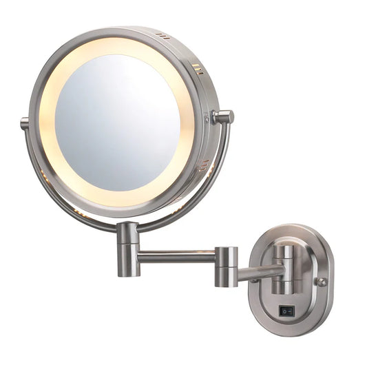 Jerdon Style 8" 5X - 1X Lighted Mirror