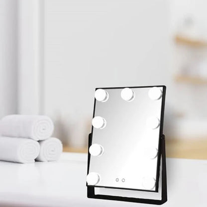 Jerdon Style Lighted Makeup Vanity Mirror
