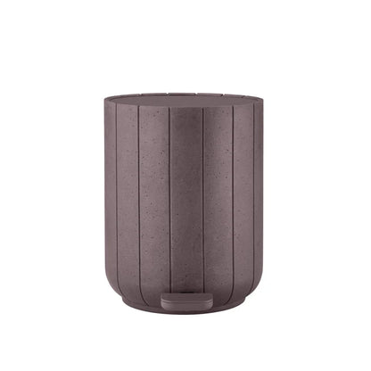 KUA Bathroom Soft-Close Step Trash Can - 0.8 Gallon Recycled Polyresin - Modern Organic