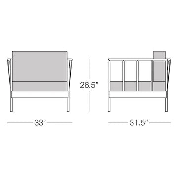 Kannoa Oslo Armchair