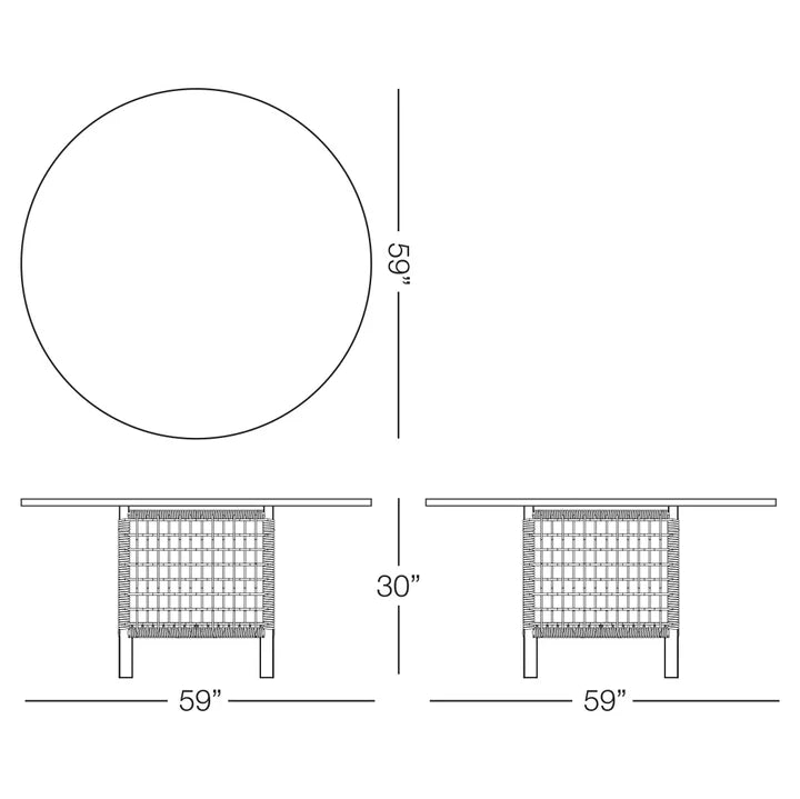 Kannoa Taos Dining Table