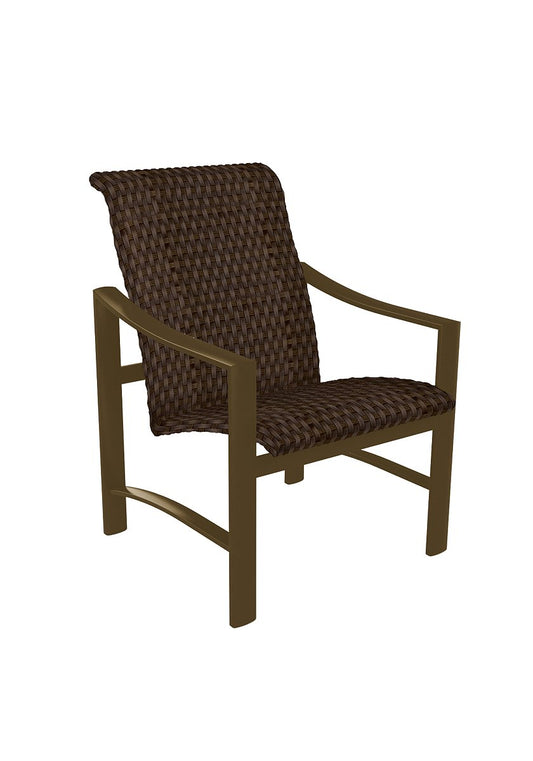Kenzo Chestnut Weave Woven Dining Chair
