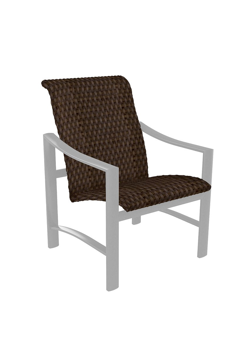 Kenzo Chestnut Weave Woven Dining Chair