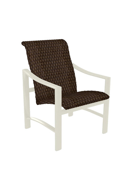 Kenzo Chestnut Weave Woven Dining Chair