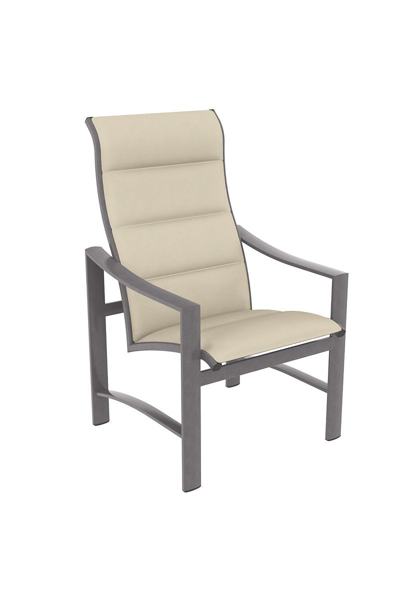 Kenzo Padded Sling High Back Dining Chair