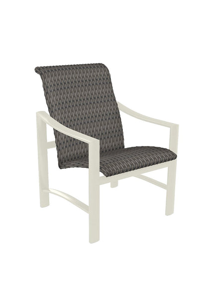 Kenzo Weathered Gray Woven Dining Chair