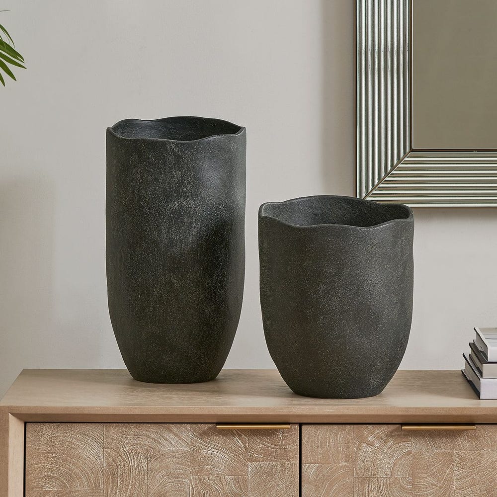 Komorebi Indoor-Outdoor Vases, Set of 2