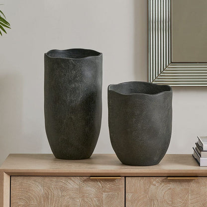 Komorebi Indoor-Outdoor Vases, Set of 2