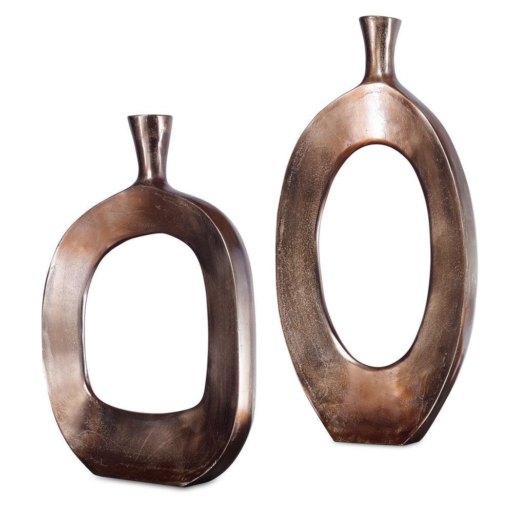 Kyler Vases, Set of 2