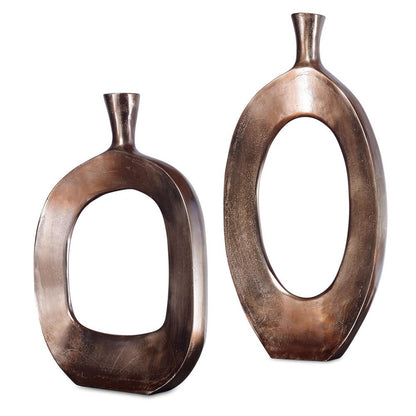 Kyler Vases, Set of 2