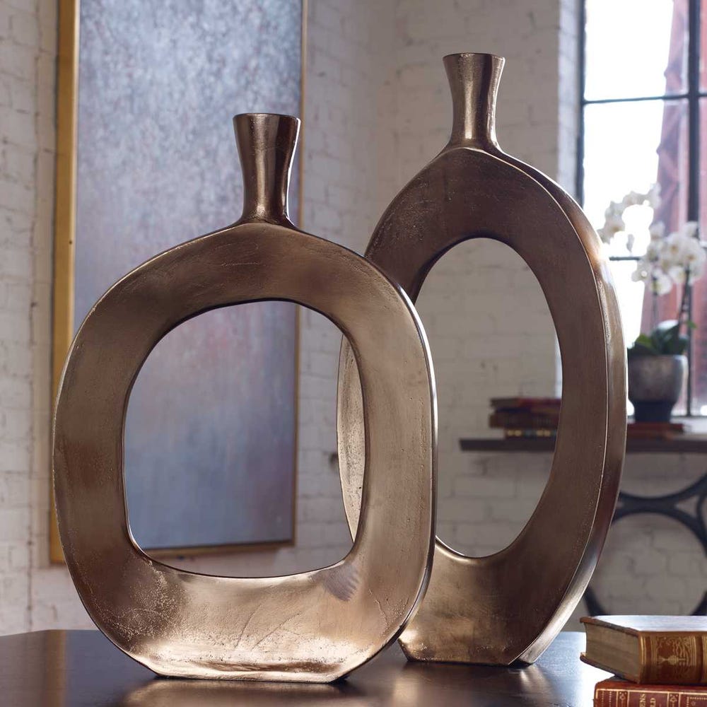 Kyler Vases, Set of 2