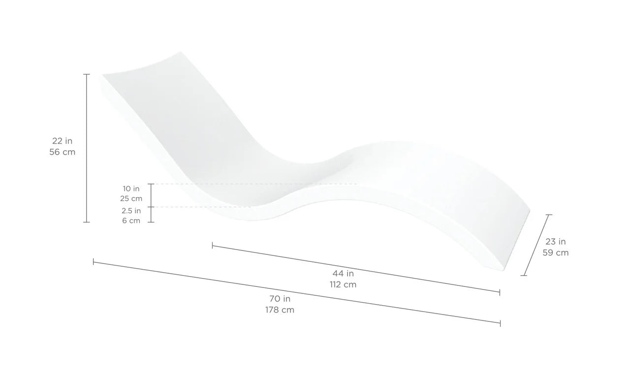 Ledge Lounger Signature Chaise