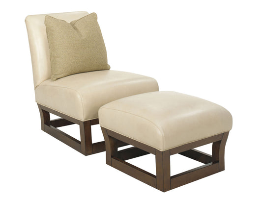 Ocean Club Fusion Leather Chair By Tommy Bahama