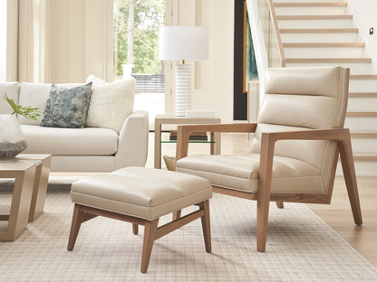 Sunet Key Hayley Leather Chair By Tommy Bahama