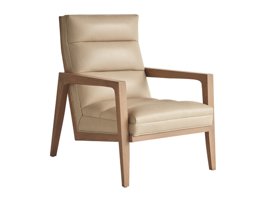 Sunet Key Hayley Leather Chair By Tommy Bahama