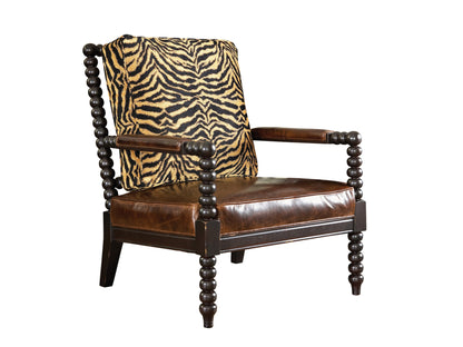Kingstown Maarten Leather Chair By Tommy Bahama
