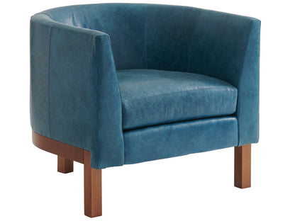 Palm Desert Sonata Leather Chair By Tommy Bahama