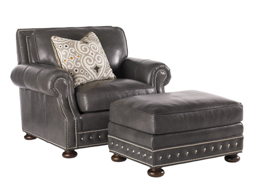 Kingstown Devon Leather Chair By Tommy Bahama