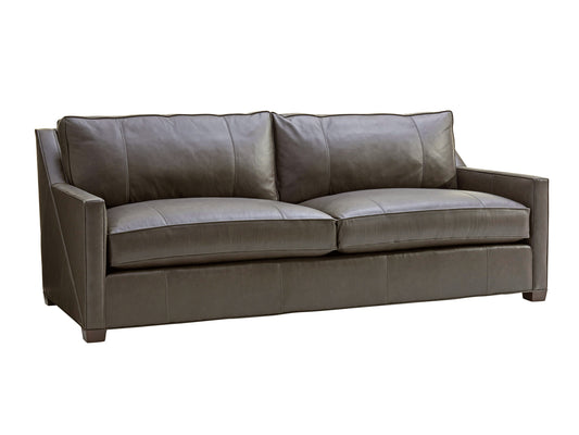 Palm Desert Lucas Leather Sofa By Tommy Bahama
