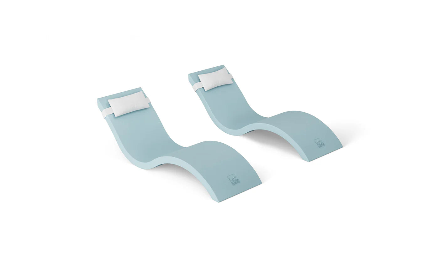 Ledge Lounger Outdoor Escape In-Pool Furniture Bundle