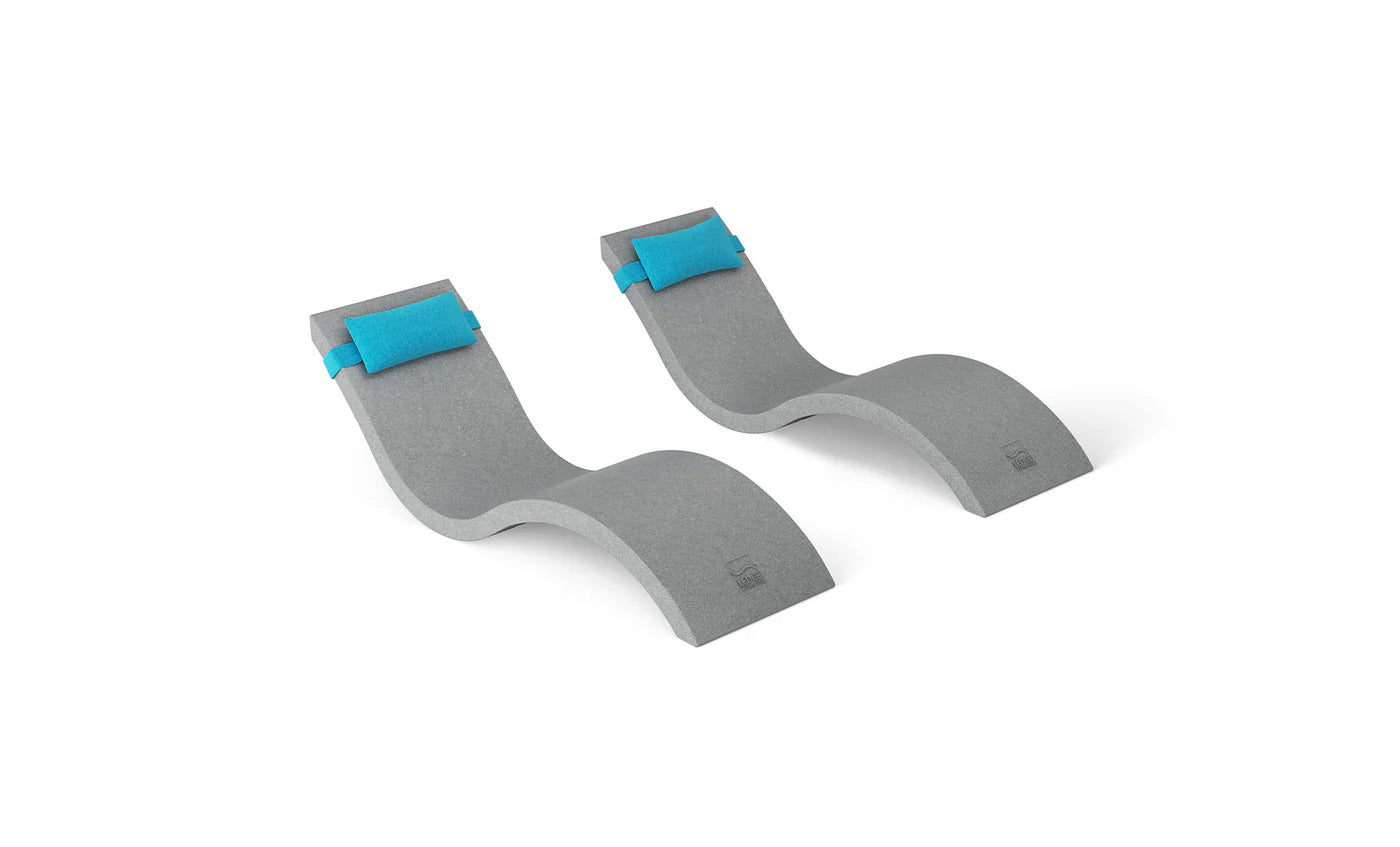 Ledge Lounger Outdoor Escape In-Pool Furniture Bundle