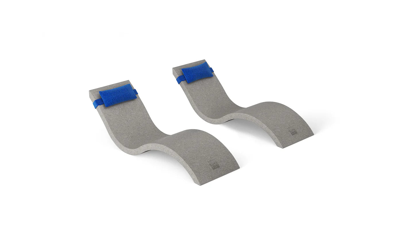 Ledge Lounger Outdoor Escape In-Pool Furniture Bundle