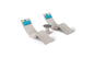 Resort Luxury Outdoor Paradise In-Pool Furniture Bundle