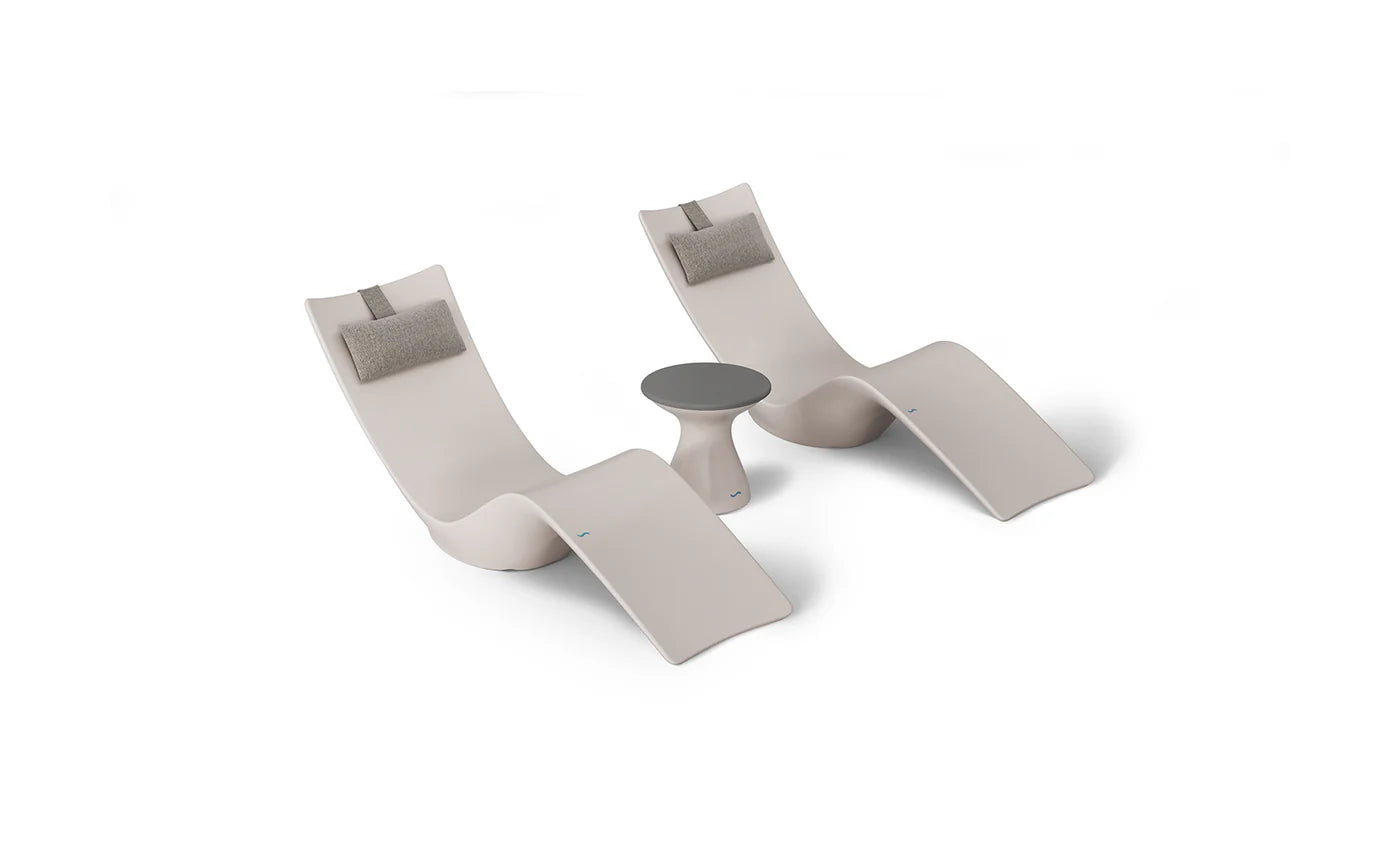 Resort Luxury Outdoor Paradise In-Pool Furniture Bundle
