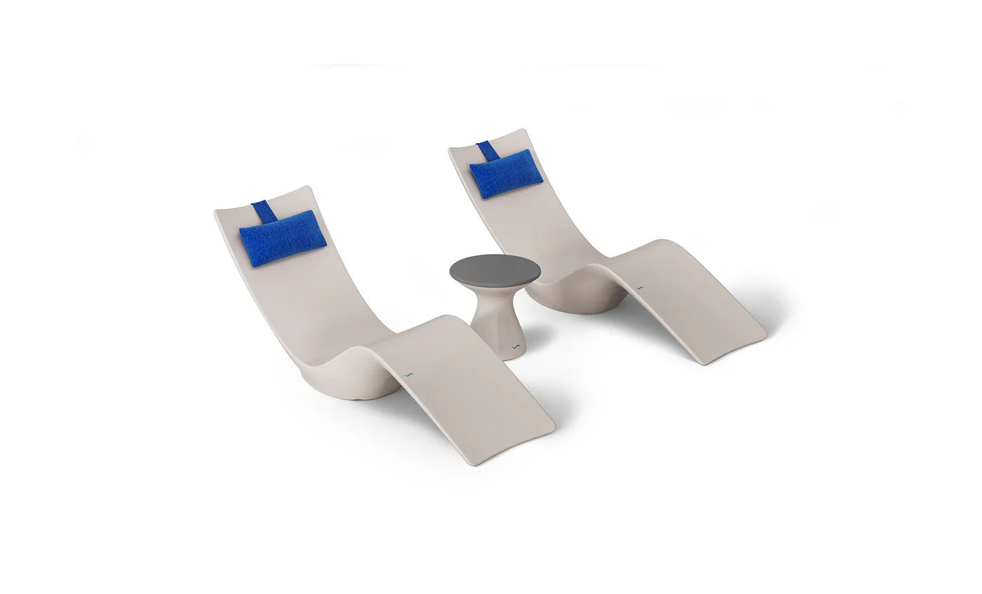 Resort Luxury Outdoor Paradise In-Pool Furniture Bundle