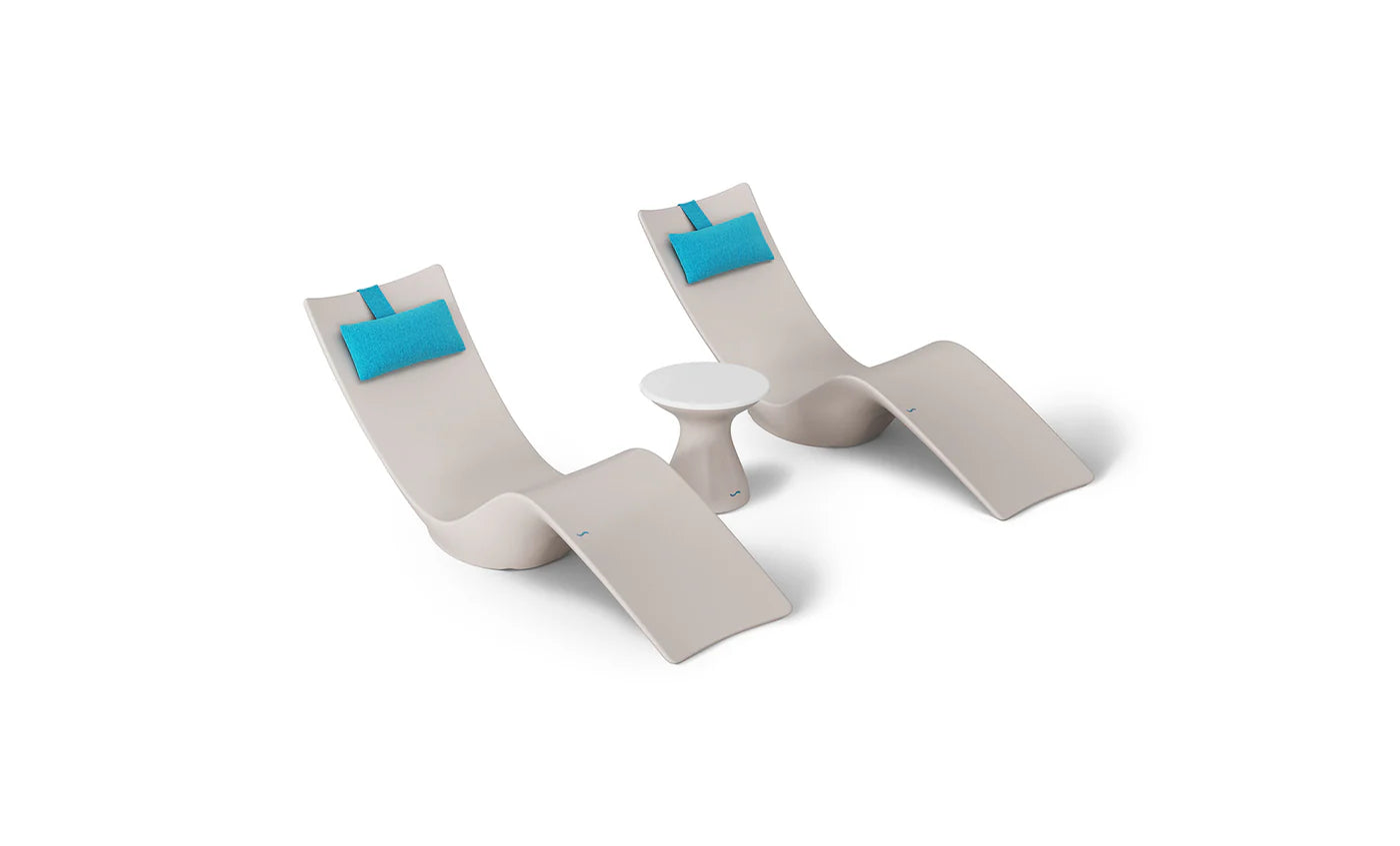 Resort Luxury Outdoor Paradise In-Pool Furniture Bundle