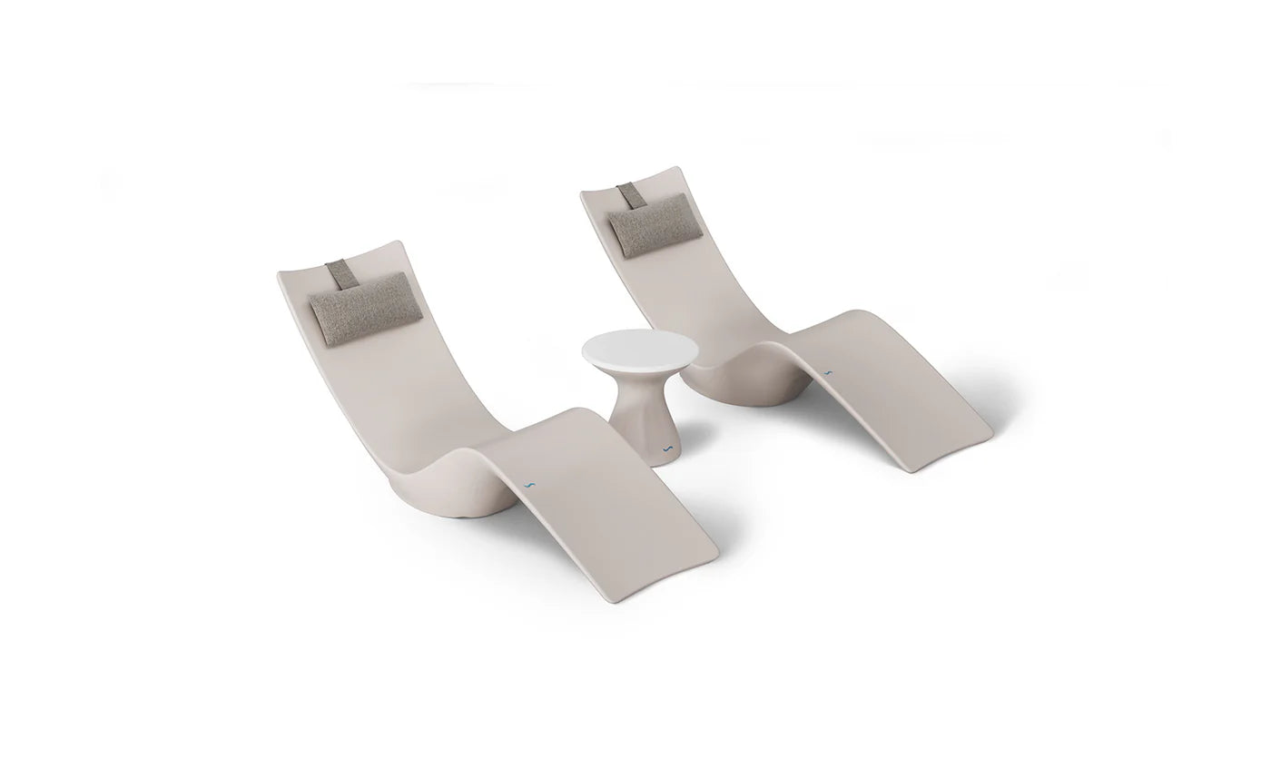 Resort Luxury Outdoor Paradise In-Pool Furniture Bundle