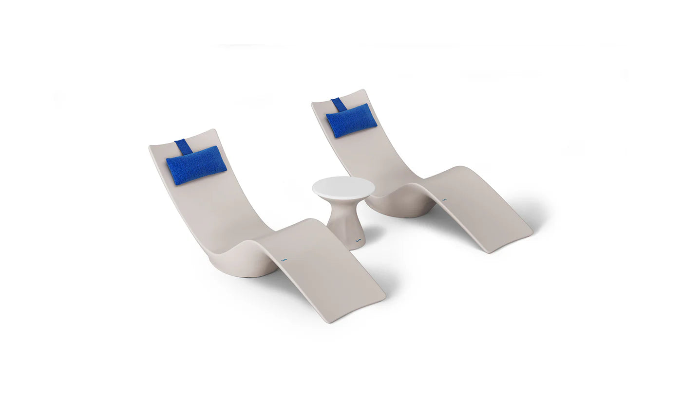 Resort Luxury Outdoor Paradise In-Pool Furniture Bundle