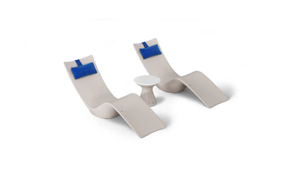 Resort Luxury Outdoor Paradise In-Pool Furniture Bundle