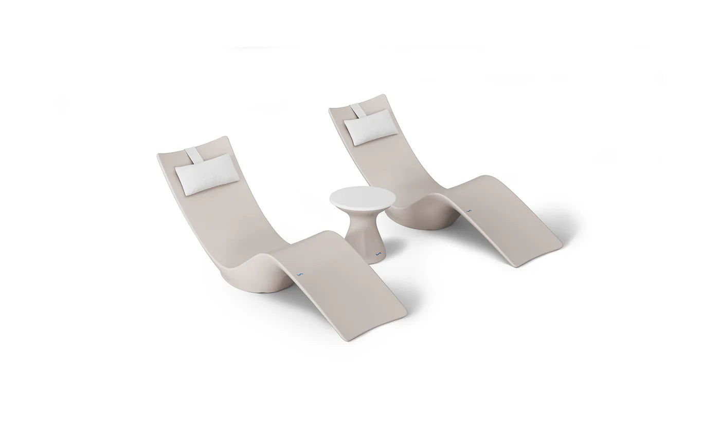 Resort Luxury Outdoor Paradise In-Pool Furniture Bundle