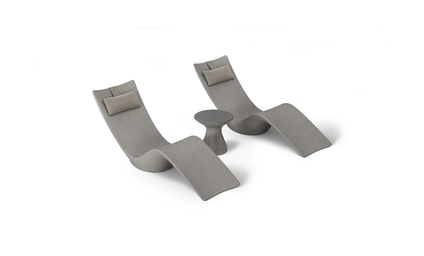 Resort Luxury Outdoor Paradise In-Pool Furniture Bundle