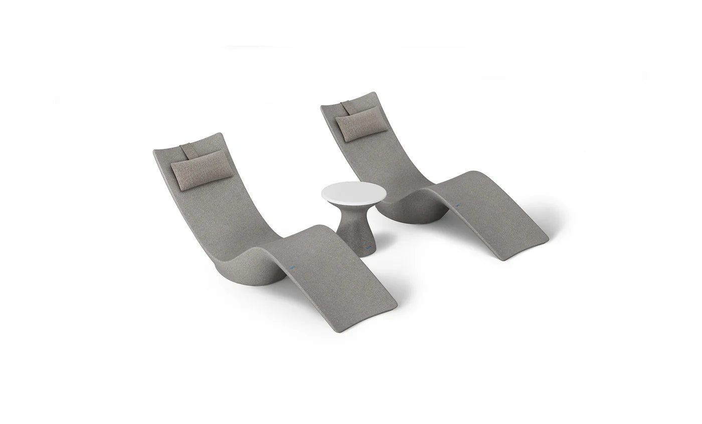 Resort Luxury Outdoor Paradise In-Pool Furniture Bundle