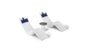 Resort Luxury Outdoor Paradise In-Pool Furniture Bundle