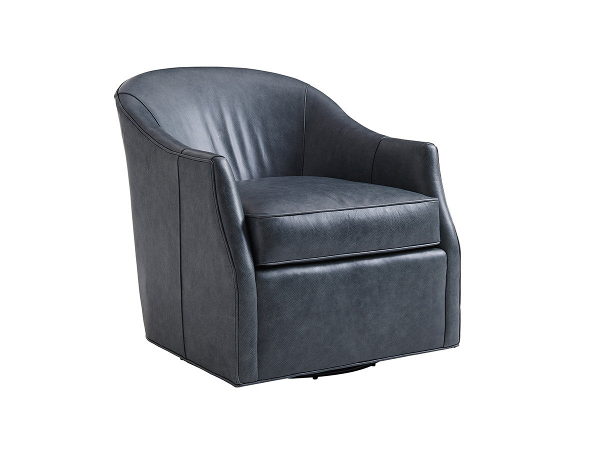 Lexington Ariana Escala Leather Swivel Chair
