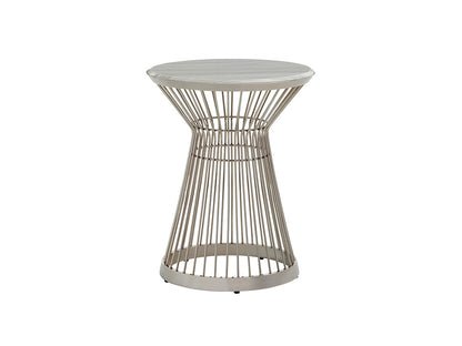 Lexington Ariana Martini Stainless Accent Table
