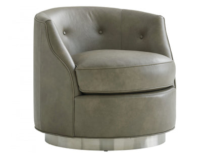 Lexington Avondale Piper Leather Swivel Chair